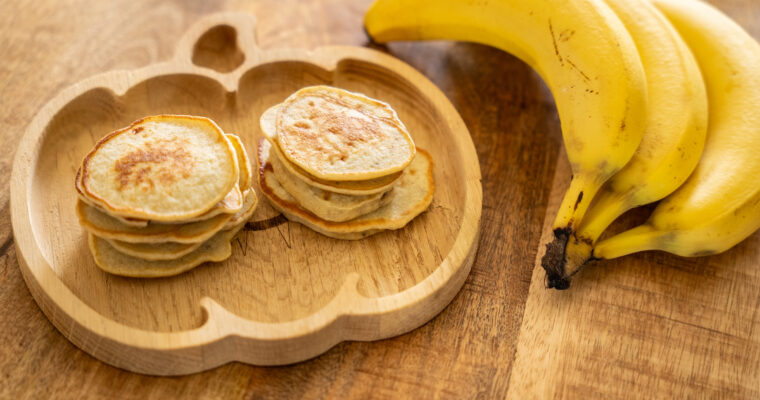 Pancakes à la banane pour bébé